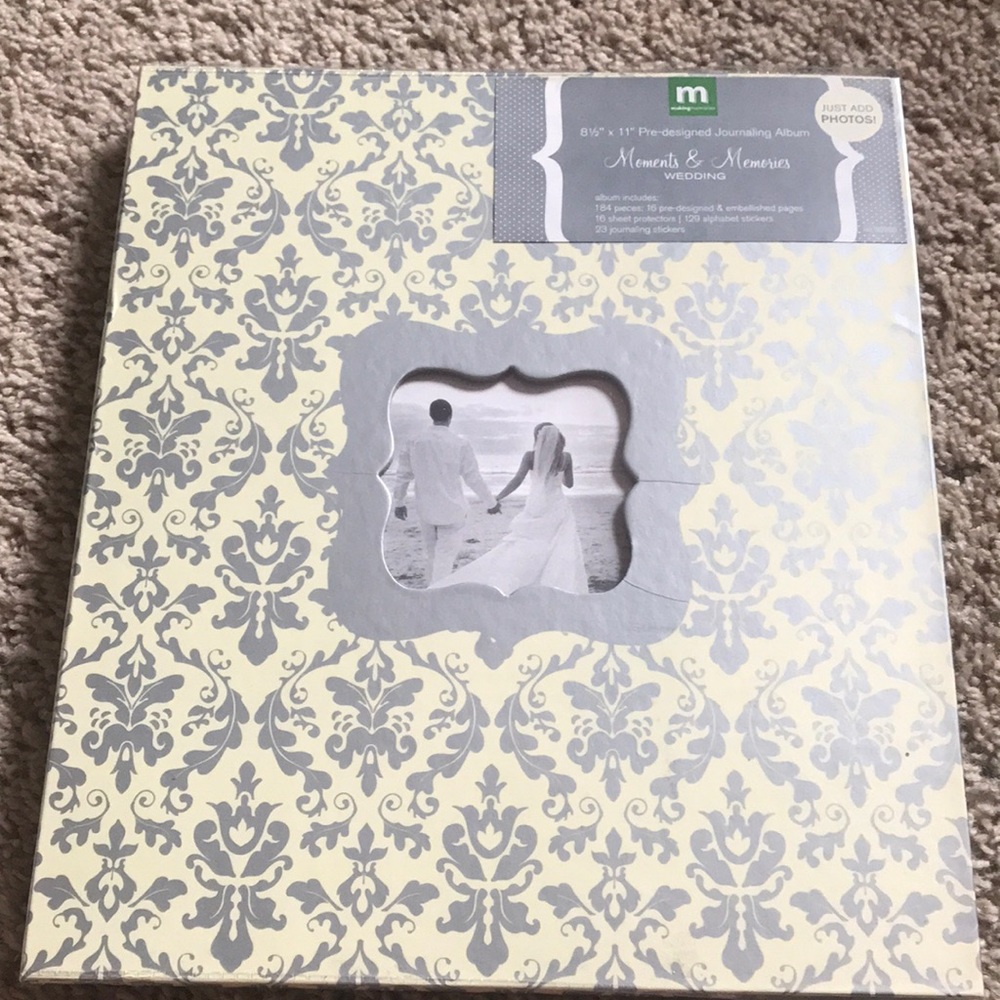 Making memories wedding book.